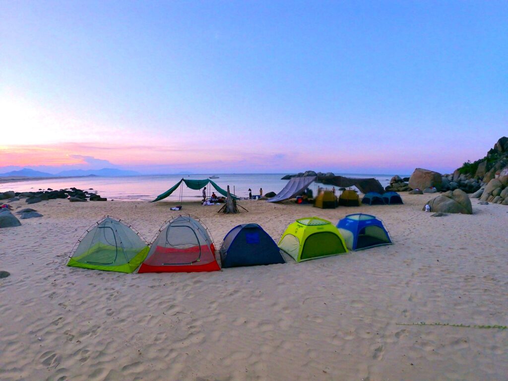 Tour cắm trại địa điểm Vũng Bồi Đề Gi ở Quy Nhơn, Bình Định