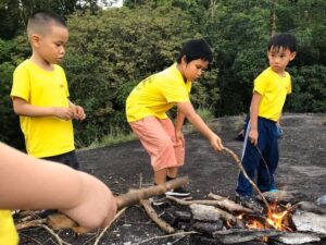 Tour du lịch teambuilding-đào tạo kỹ năng sinh tồn cho trẻ em