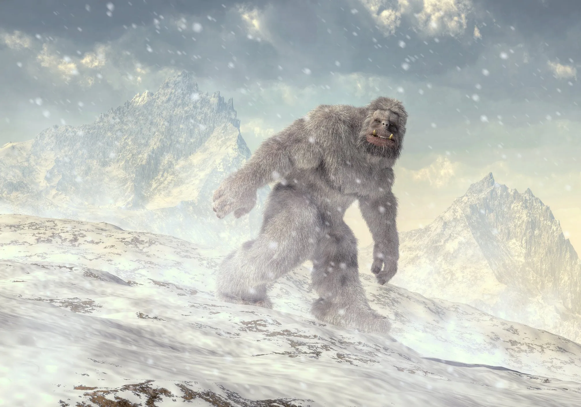 sinh vật Yeti tại Himalaya