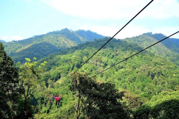 Vé chơi đu dây - trượt Zipline ở Chiang Mai