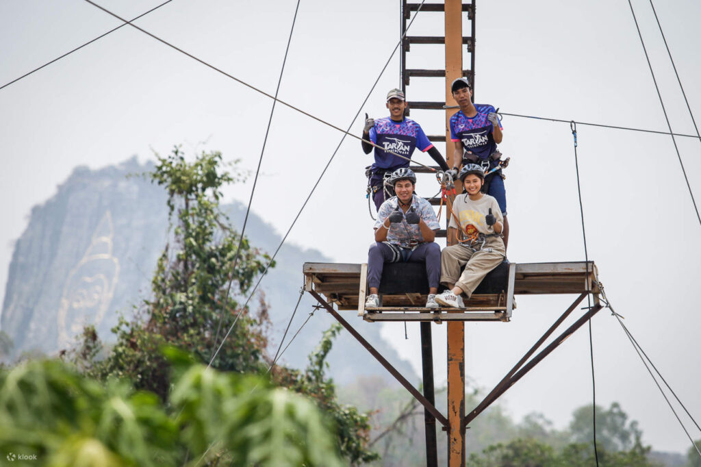 Tarzan Adventure Zipline Pattaya