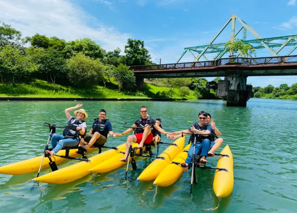 Tour Đạp Xe Trên Nước Trên Sông Dongshan ở Nghi Lan (Yilan), Đài Loan