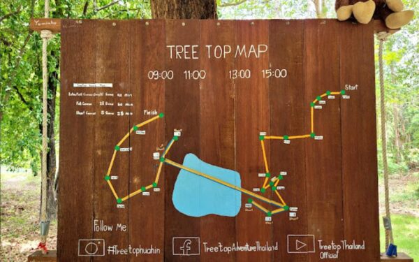 Treetop Adventure Park Hua Hin