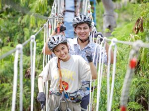 trượt zipline đu dây zipline trò chơi zipline trượt zipline ở Thái Lan