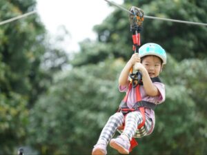 trượt zipline đu dây zipline trò chơi zipline trượt zipline ở Thái Lan