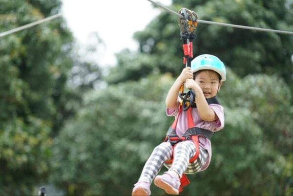 trượt zipline đu dây zipline trò chơi zipline trượt zipline ở Thái Lan