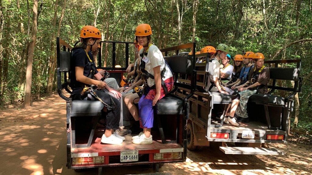 angkor zipline siem reap