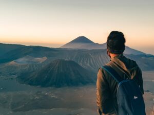 ngắm cảnh đẹp nhất ở Bromo.