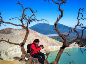 trekking núi batur