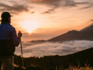 trekking núi batur