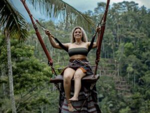 trượt zipline ở Bali