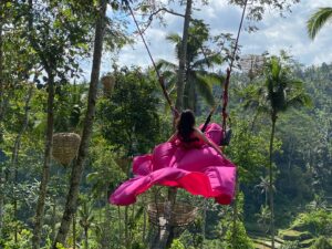 trượt zipline ở Bali