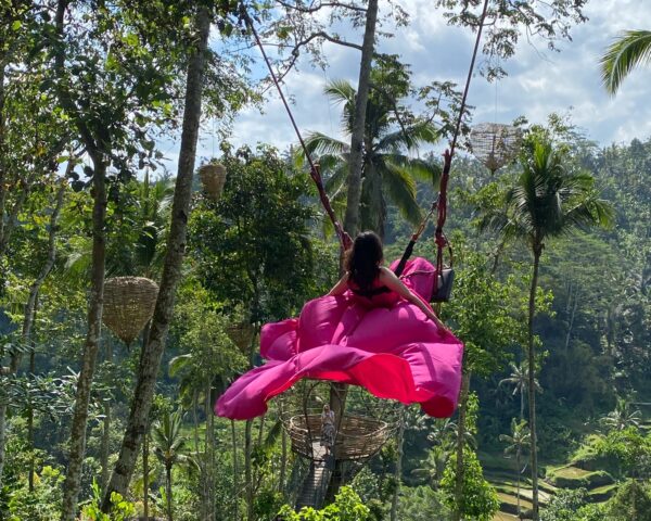 trượt zipline ở Bali