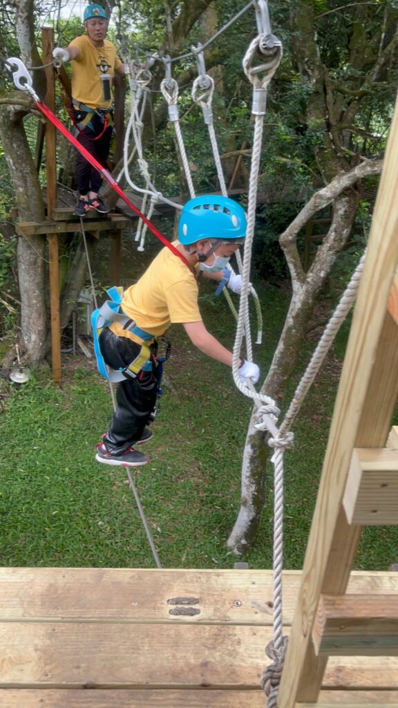 trượt zipline ở Đài Loan