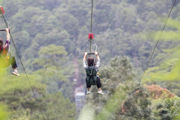 zipline thác Datanla, Đà Lạt