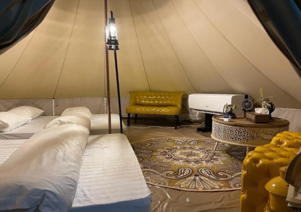 tour cắm trại glamping Đài Nam