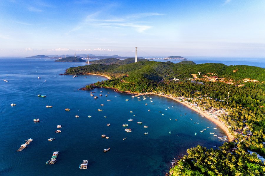 Hành trình tour trải nghiệm 1 ngày thuê xe đạp khám phá làng chài Rạch Vẹm, Bãi Sao của Phú Quốc 