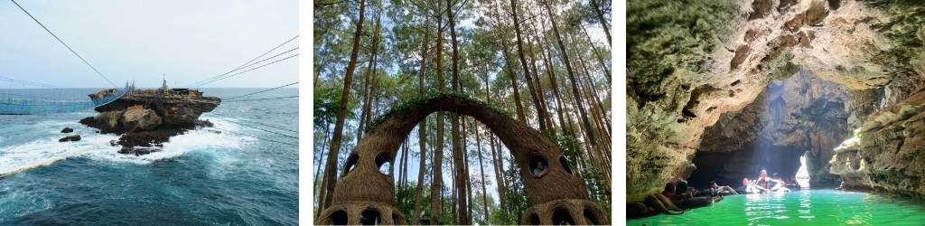 Tour 1 ngày ở Yogyakarta: địa điểm du lịch, kinh nghiệm khám phá hang Pindul, rừng thông Pengger, tư vấn 24/7, đặt vé online giá rẻ hơn mua trực tiếp 15%...