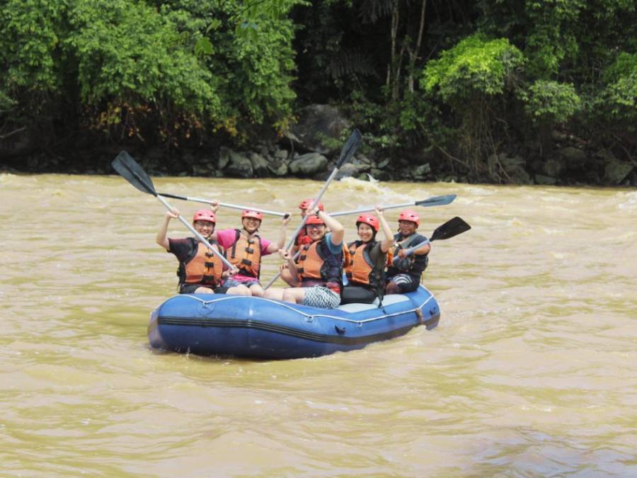 Tour chèo thuyền vượt thác Padas white rafting ở Sabah, du lịch bụi Malaysia 1 ngày