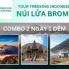 Du lịch Đông Java, Indonesia 2 ngày 1 đêm: tour trekking - leo núi lửa Bromo, khởi hành từ thành phố Surabaya, đặt vé online rẻ hơn mua trực tiếp 15%...