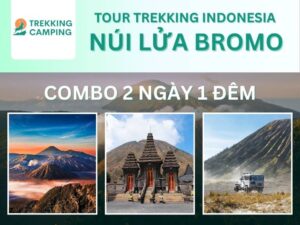 Du lịch Đông Java, Indonesia 2 ngày 1 đêm: tour trekking - leo núi lửa Bromo, khởi hành từ thành phố Surabaya, đặt vé online rẻ hơn mua trực tiếp 15%...