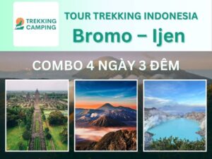 Du lịch đảo Java, Indonesia 4 ngày 3 đêm: Tour trekking leo núi lửa Bromo, Ijen ở Yogyakarta Bali, HDV nhiệt tình, đặt vé online rẻ hơn mua trực tiếp 15%...