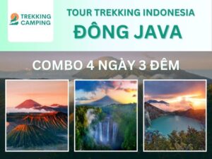 Du lịch tự túc Đông Java, Indonesia 4 ngày 3 đêm: tour leo núi lửa Bromo - Kawah Ijen, trekking thác Tumpak Sewu, đặt vé online rẻ hơn mua trực tiếp 15%...