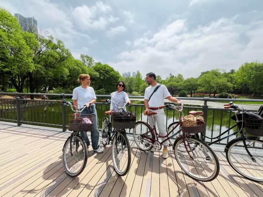 Tour đạp xe trên sông Hàn ở Seoul 1 ngày, kinh nghiệm du lịch bụi Hàn Quốc