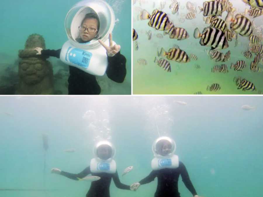 Vé trải nghiệm đi bộ dưới đáy biển 1 ngày ở đảo Jeju, tour du lịch bụi Hàn Quốc giá rẻ & an toàn