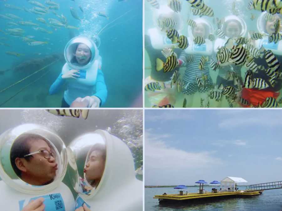 Vé trải nghiệm đi bộ dưới đáy biển 1 ngày ở đảo Jeju, tour du lịch bụi Hàn Quốc giá rẻ & an toàn