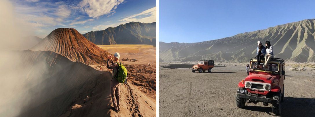 Tour trekking núi lửa Bromo, hồ axit lớn nhất thế giới Ijen & Thác Tumpak Sewu Đông Java từ Đà Nẵng