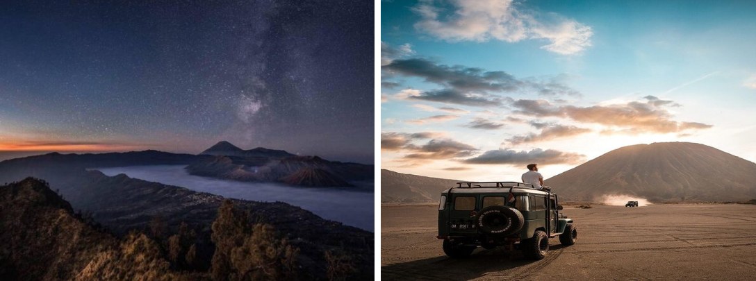 Tour trekking núi lửa Bromo, hồ axit lớn nhất thế giới Ijen & Thác Tumpak Sewu Đông Java từ Đà Nẵng