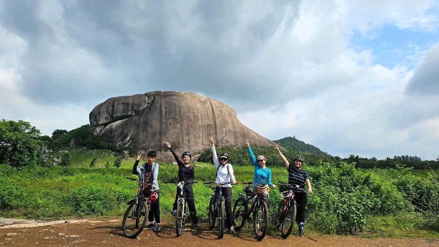 Kinh nghiệm đi tour trekking, đạp xe rừng Gia Canh, trượt zipline khu du lịch sinh thái thác Ba Giọt.