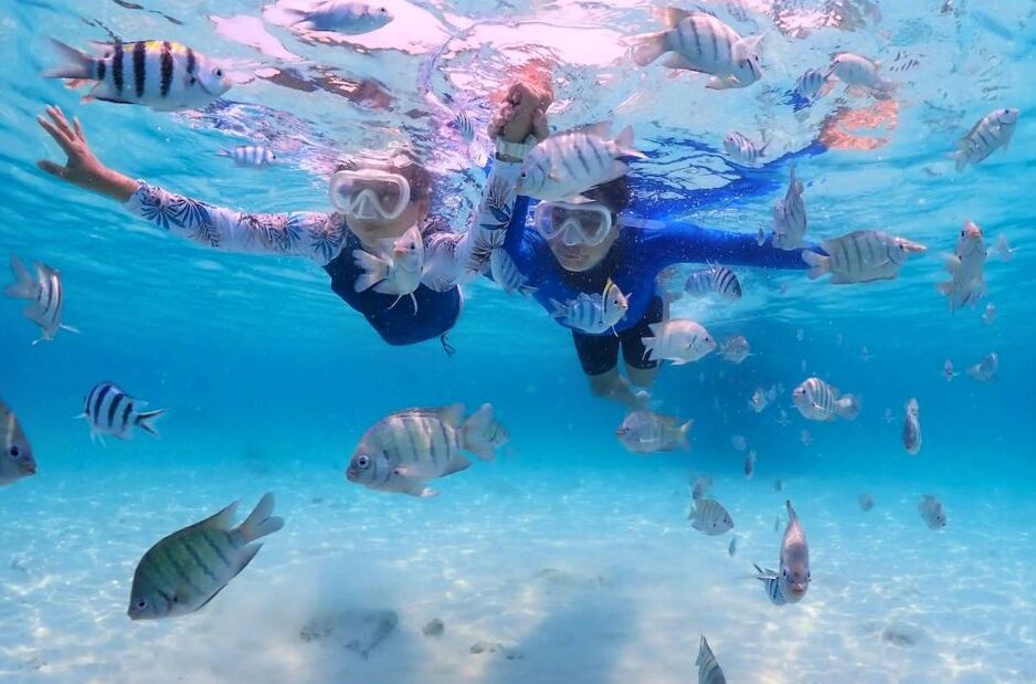 Kinh nghiệm du lịch tự túc Bali với trải nghiệm lặn biển ở Blue Lagoon và tham quan thác Kanto Lampo