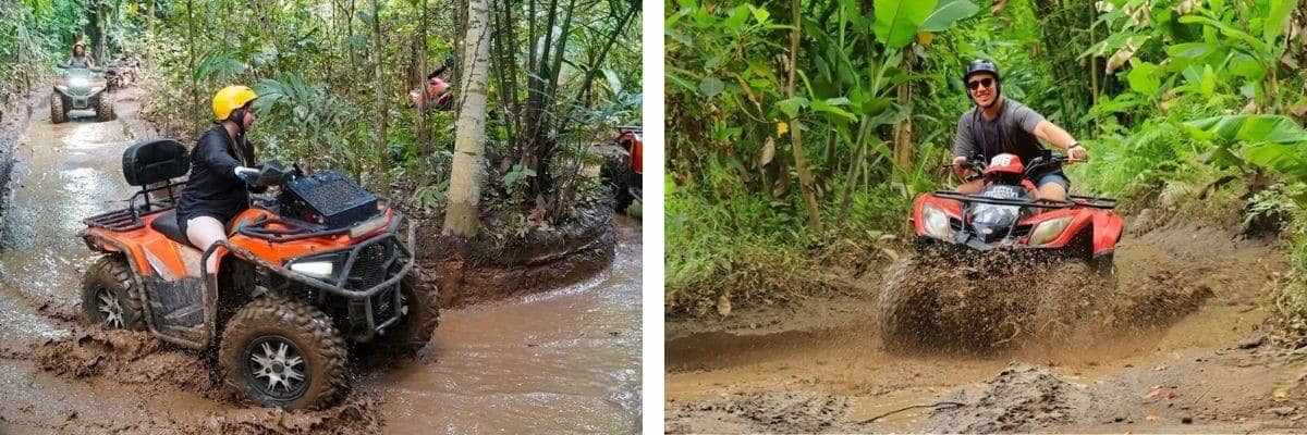 Tour white rafting ở Ubud : Khám phá các địa điểm du lịch & chơi swing kết hợp chèo thuyền vượt sông Ayung, lái xe ATV tại Bali