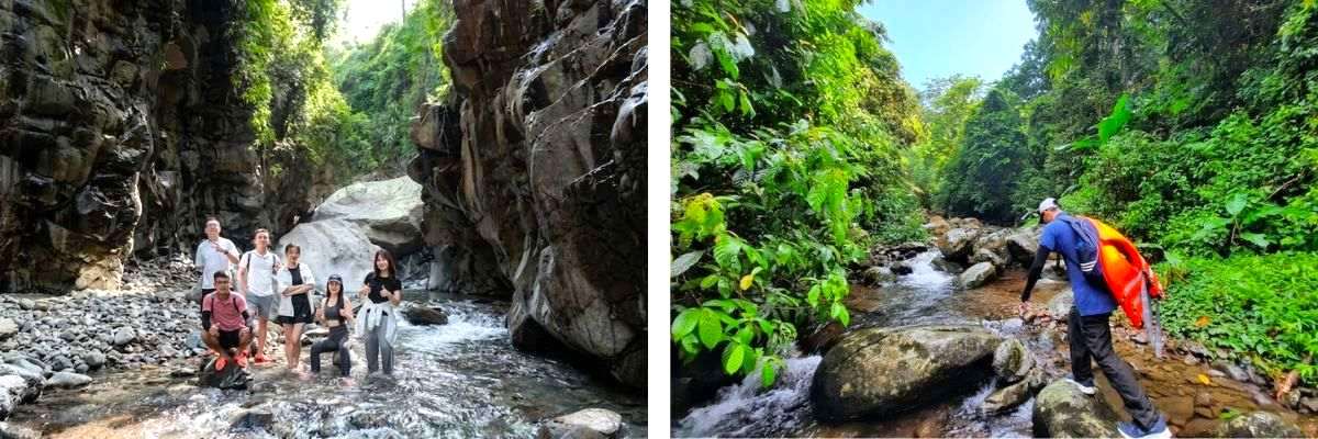 Tour trekking ở Cửa Tử: Review các địa điểm du lịch gần Hà Nội & chinh phục thiên đường suối ở thái nguyên