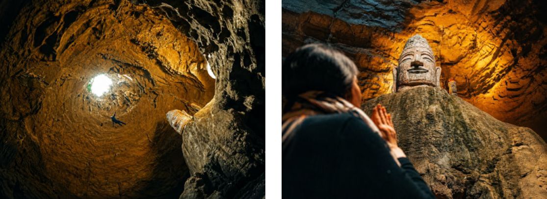 Tour du lịch 1 ngày tại địa điểm Trùng Khánh, Trung Quốc: Trải nghiệm đu dây xuống Thiên Nhãn động, leo vách đá và kinh nghiệm du lịch tự túc.