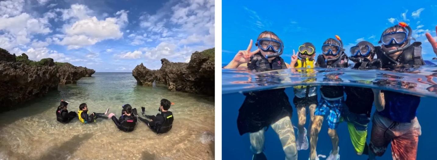 Kỷ niệm ghi lại trong tour 1 ngày chèo kayak/ Sup và lặn biển tham quan các địa điểm đẹp nhất ở Iriomote, Okinawa