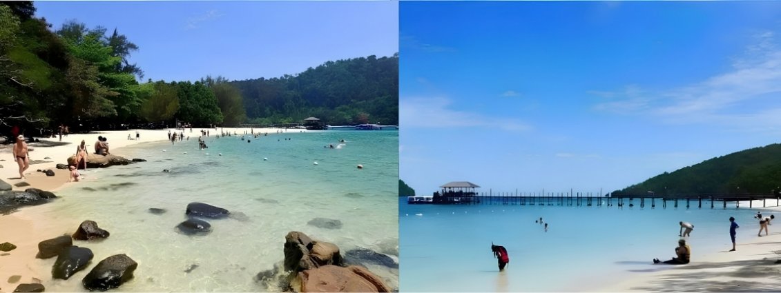 Trải nghiệm dù lượn ở đảo Sapi Malaysia trong tour Sabah 1 ngày theo kinh nghiệm du lịch Sabah khi tự túc.