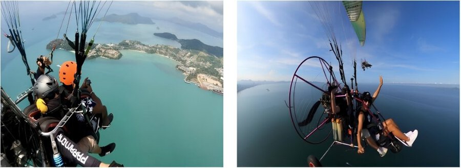Vé bay dù lượn Phuket ngắm trọn cảnh biển từ trên cao, trải nghiệm điểm bay độc đáo trong tour Phuket 1 ngày.